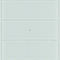 75163090 - B.IQ Przycisk 3-krotny standard, szkło białe