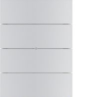 75164594 - B.IQ Przycisk 4-krotny komfort, aluminium