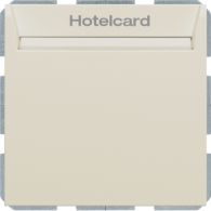16408992 - B.Kwadrat Łącznik przekaźnikowy na kartę hotelową, kremowy, połysk