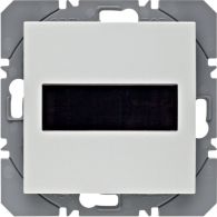 85655188 - S.1/B.3/B.7 KNX RF przycisk 1-kr płaski z baterią słoneczną, biały