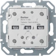 80141180 - KNX e/s B.x Moduł przycisku 1-kr z portem mag., diodami LED RGB i czuj. temp.