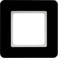10116076 - Q.7 Ramka 1-krotna, szkło, czarny