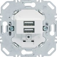 260209 - one.platform Mechanizm gniazda USB ładowania 3.0 A 230 V, biały, mat