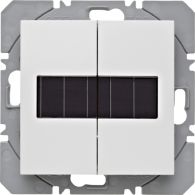 85656189 - B.X/S.1 KNX RF przycisk 2-kr płaski z baterią słoneczną, biały