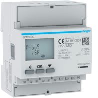 ECM300C - agardio.measure Licznik energii elektr. 3-fazowy, przekł. 1-5A 4M, M-bus, MID