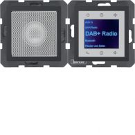 29801606 - B.x Radio Touch DAB+ z głośnikiem antracyt mat