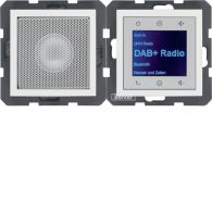 30808989 - B.x Radio Touch DAB+, Bluetooth z głośnikiem biały połysk