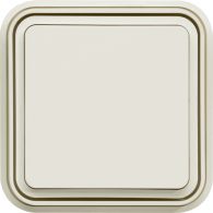 WNE001B - cubyko encastrada - Comutador de escada, branco