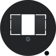 104001 - 1930/Glas - espelho USB/altif, preto