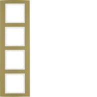 10143046 - B.3 - quadro x4, dourado/branco