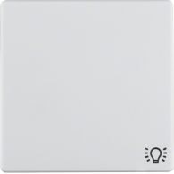 16206049 - Q.x - tecla simples simb.lâmp, branc