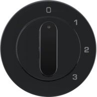 1096204500 - R.1/R.3 - botão rotativo 0-1-2-3, preto