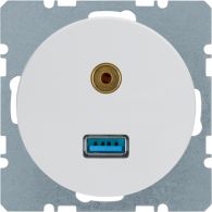 3315392089 - USB/3,5mm ses vb, R.1/R.3, parlak beyaz