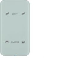 75142160 - Touch sensor, 2-gang, Integro Bus bağl.KNX- R.1, cam beyaz