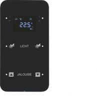 75642165 - Touch sensor 2&#039;li termostat, Integro bus bağlKNX-R.1, cam bl.