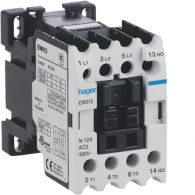 EW012_C - Industrial contactor 12A/AC3 / coil 220V 50-60Hz