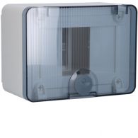 VS104TF - Small distributor,golf,surface,1row,IP40,4M,MS-terminal,N+PE,transparent door