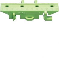 KZ013 - Mounting base f. brass terminals, Colour: green