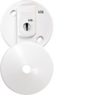 PCR2000 - Pre-Wired Plug-in Ceiling Rose White.