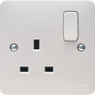WMSS81 - 1 Gang Double Pole Switched Socket