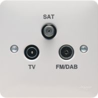 WMTX - Triplexer TV/FM/SAT Outlet