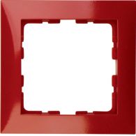 10118962 - Frame 1gang, S.1, red glossy