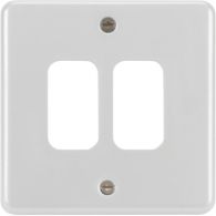 WPGP2W - Grid plate 2G White