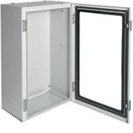FL168A - Steel enclosure, Orion.Plus, glazed door 650x400x250 mm