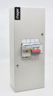 IU44-18D - 4 Module Metal Unit 1x100A + 80A Switched Fuse with door